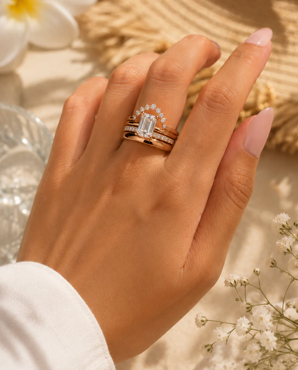 Anello 4-1 Componibile e Regolabile — Eleganza Senza Misura